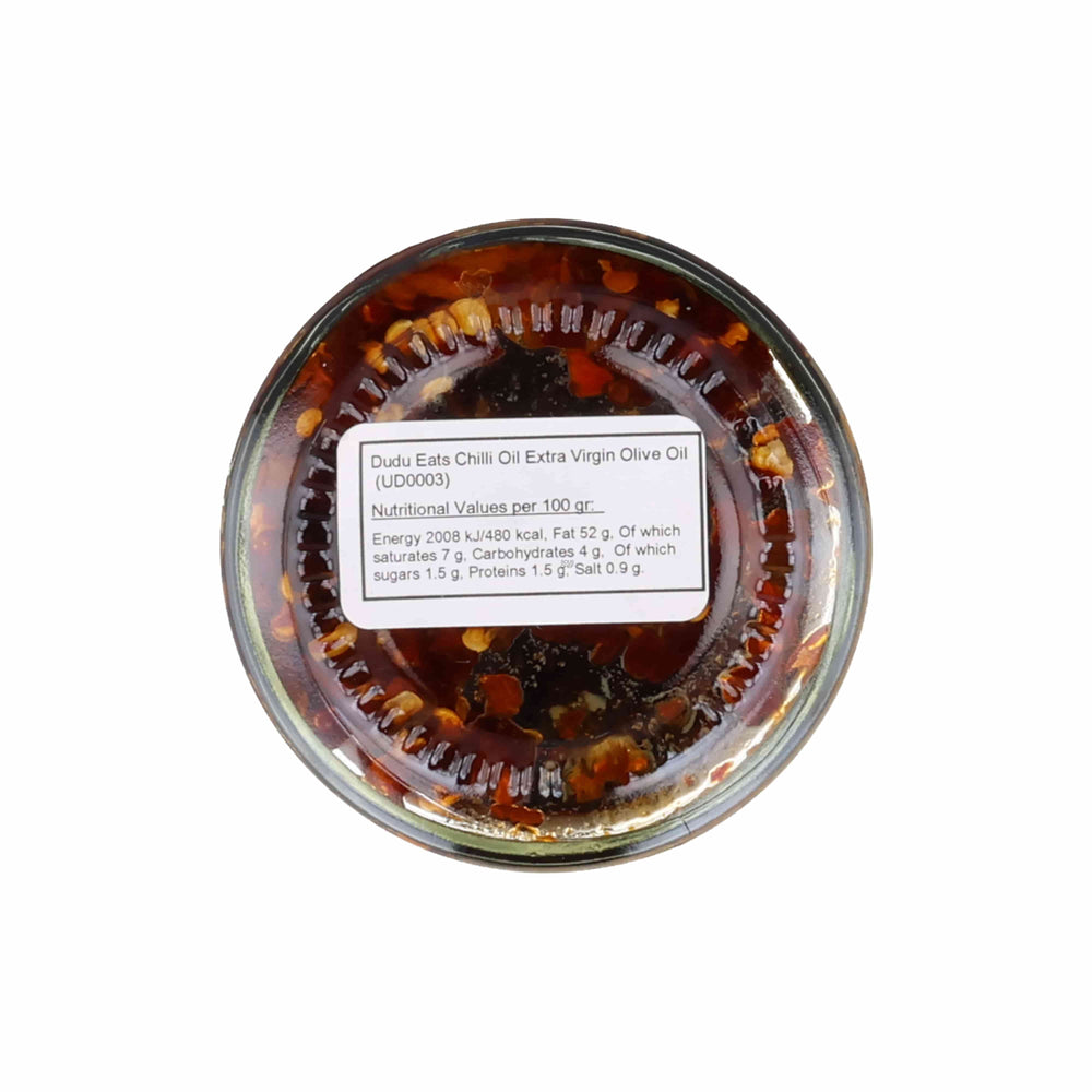 Limited Edition Dudu Eats Chilli Oil Extra Virgin Olive Oil, 190ml