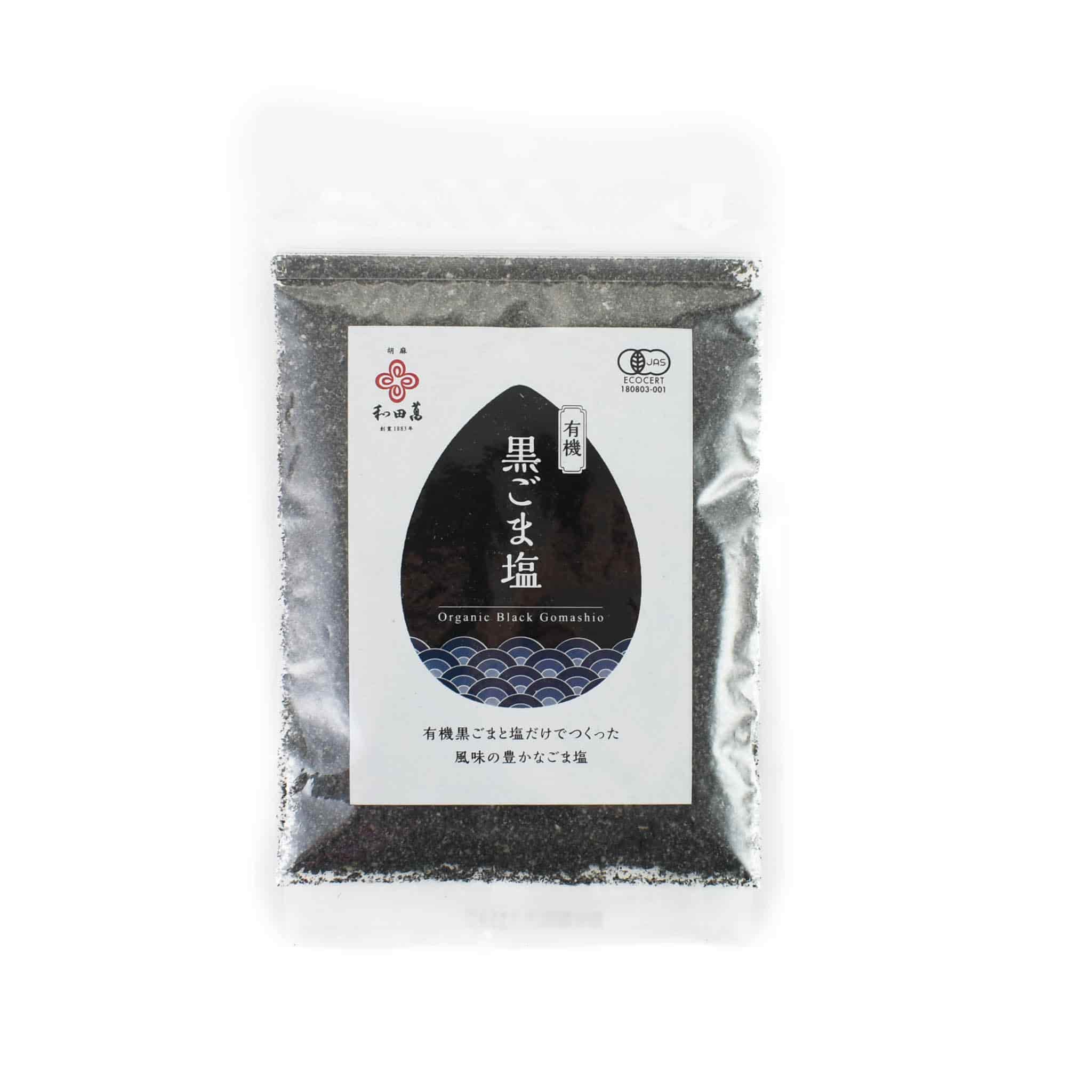 Organic Gomashio Black Sesame Salt, 50g