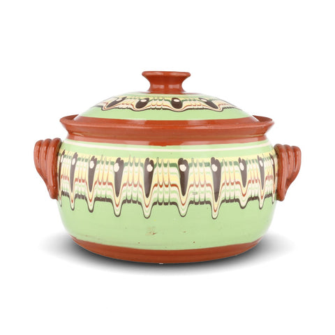 Troyan Pistachio Green Terracotta Cooking Pot