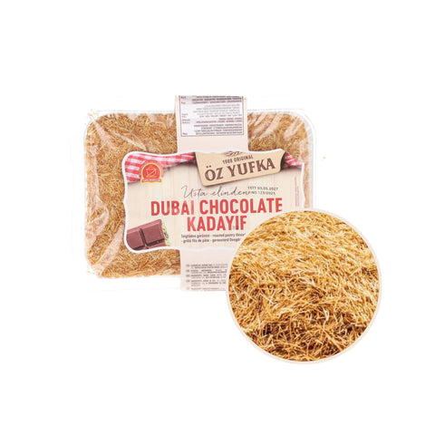 Roasted Kataifi Pastry (Kadayif) For Dubai Chocolate Making