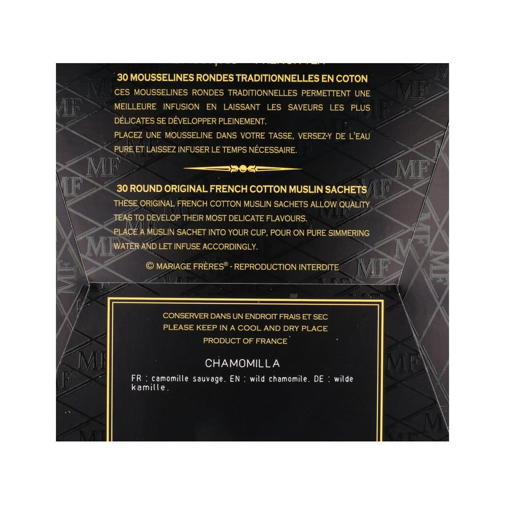Mariage Freres Chamomille Tea Bags, 75g
