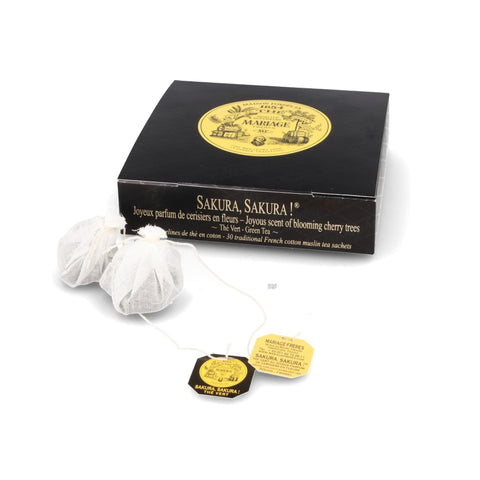Mariage Freres Sakura Sakura Green Tea Bags, 75g
