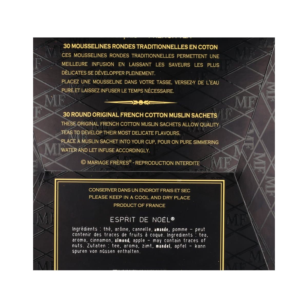 Mariage Freres Noel Tea Bags, 75g