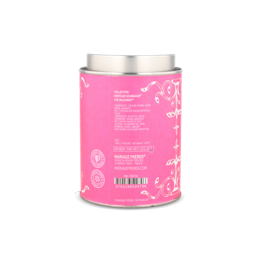 Mariage Freres Heritage Gourmand Macaron Black Loose Tea, 100g