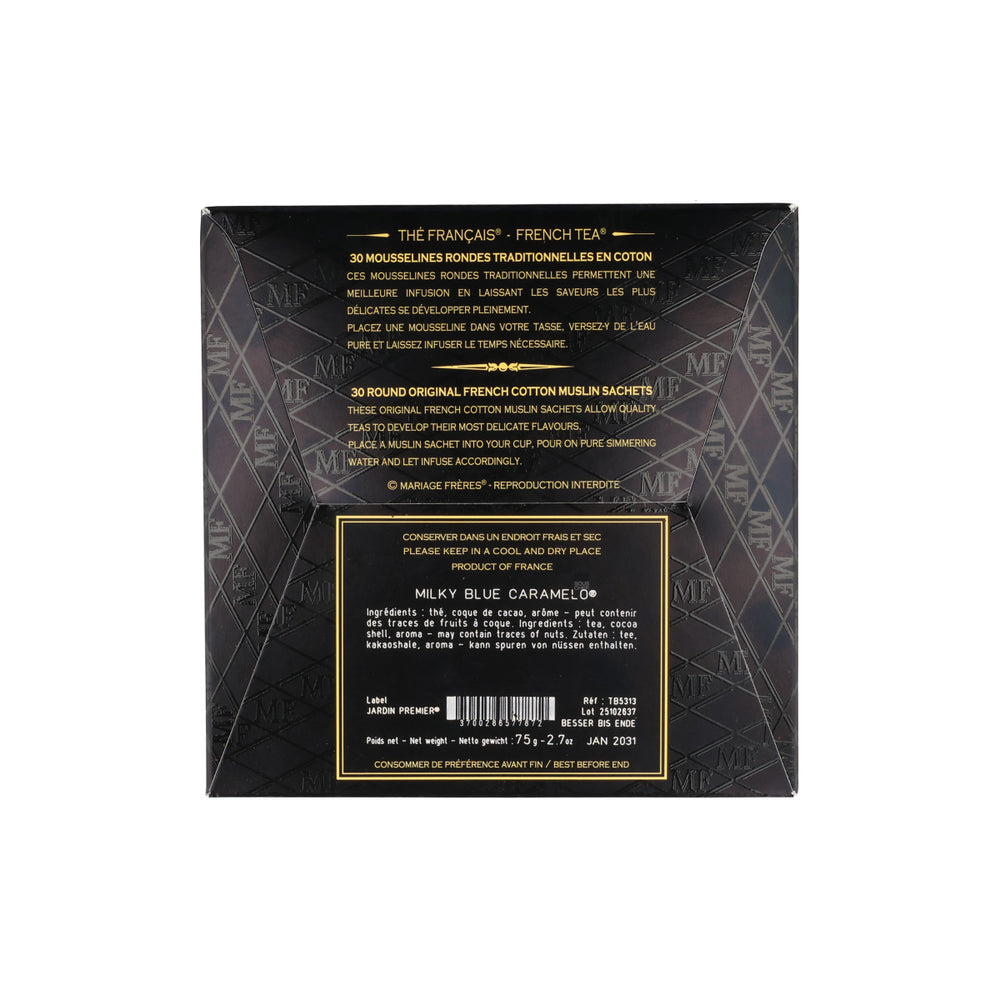 Mariage Freres Milky Blue Caramelo Blue Tea Bags, 75g