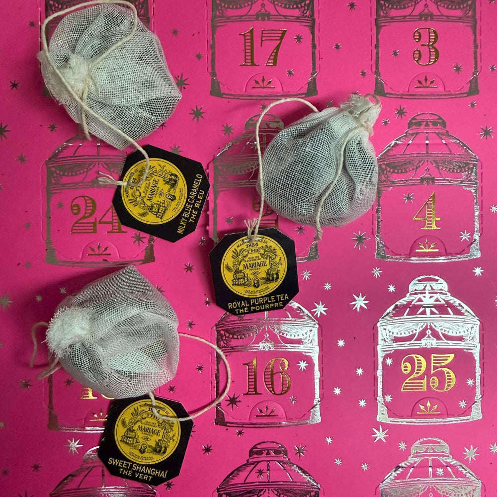 Mariage Freres Tea Advent Calendar Contents