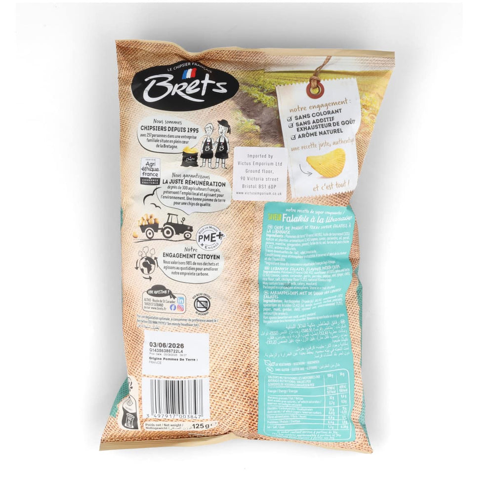 Bret's Falafel Crisps, 125g