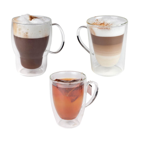 Double-Walled Borosilicate Glass Mug