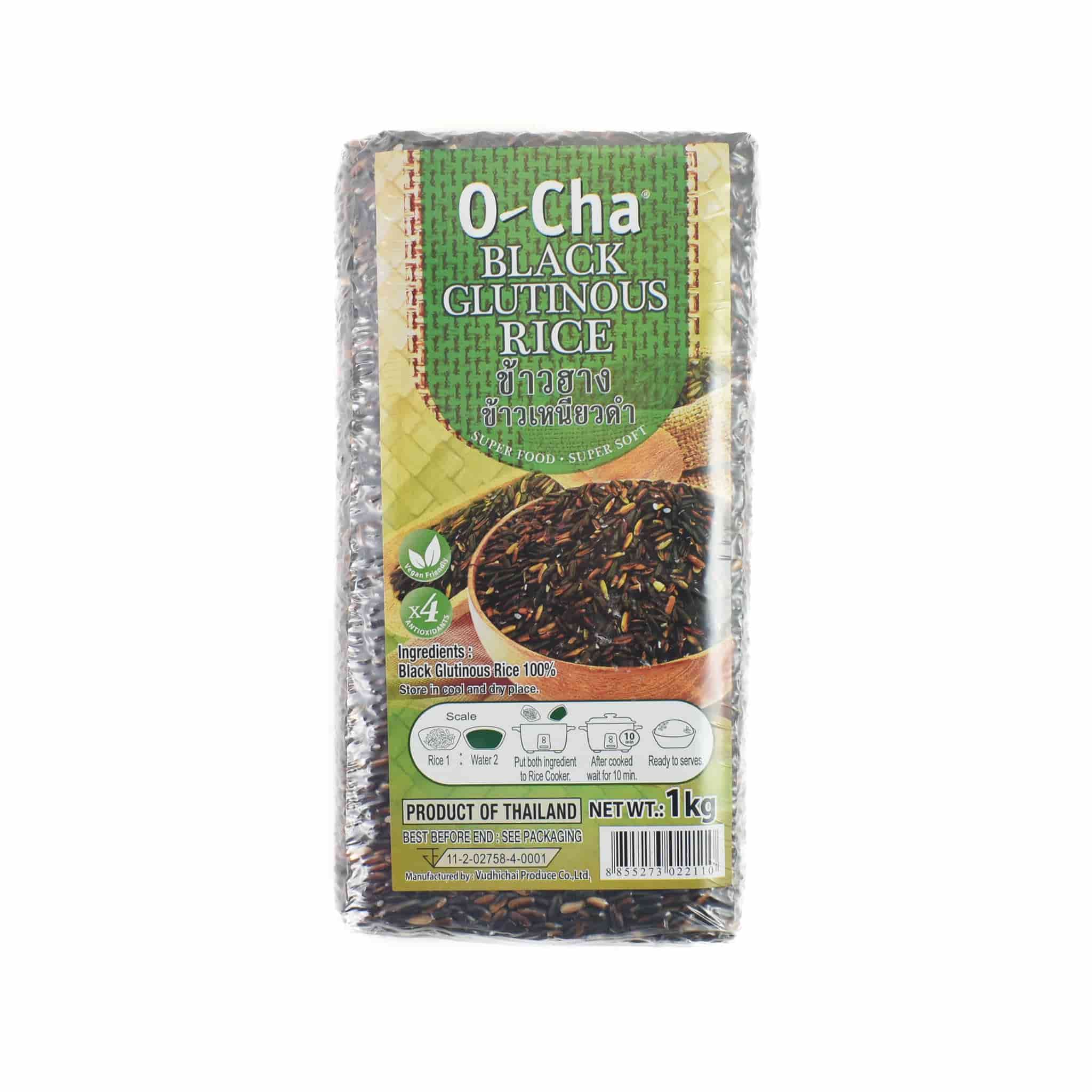 O Cha Black Glutinous Rice, 1kg