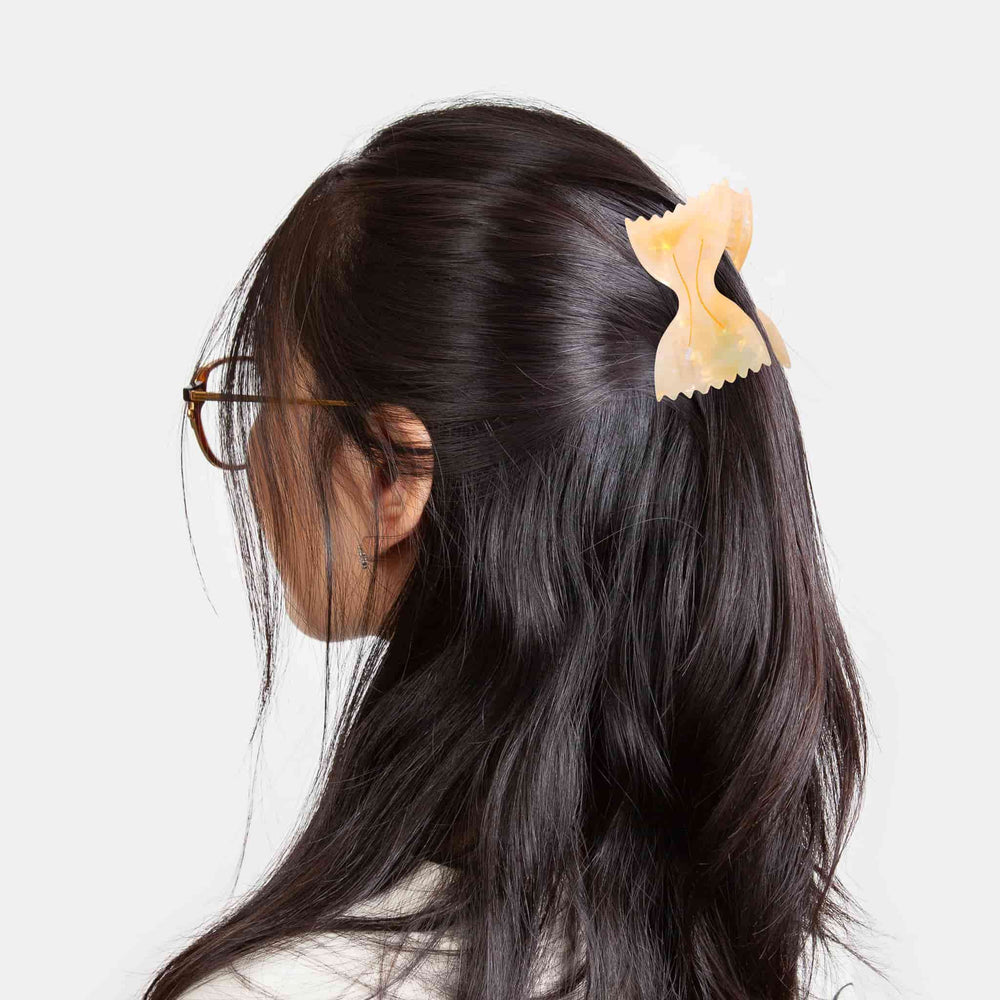 Eat My Socks Farfalle Hair Claw Clip