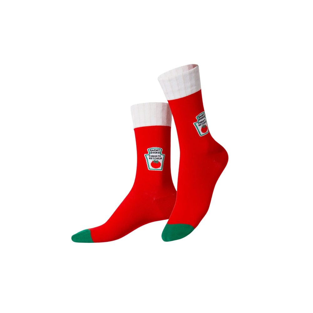 Eat My Socks Ketchup Socks
