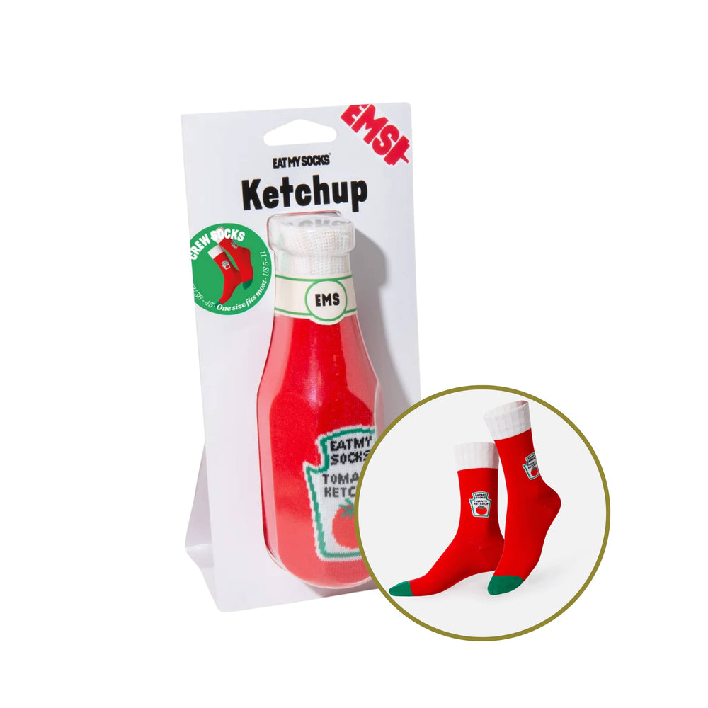 Eat My Socks Ketchup Socks