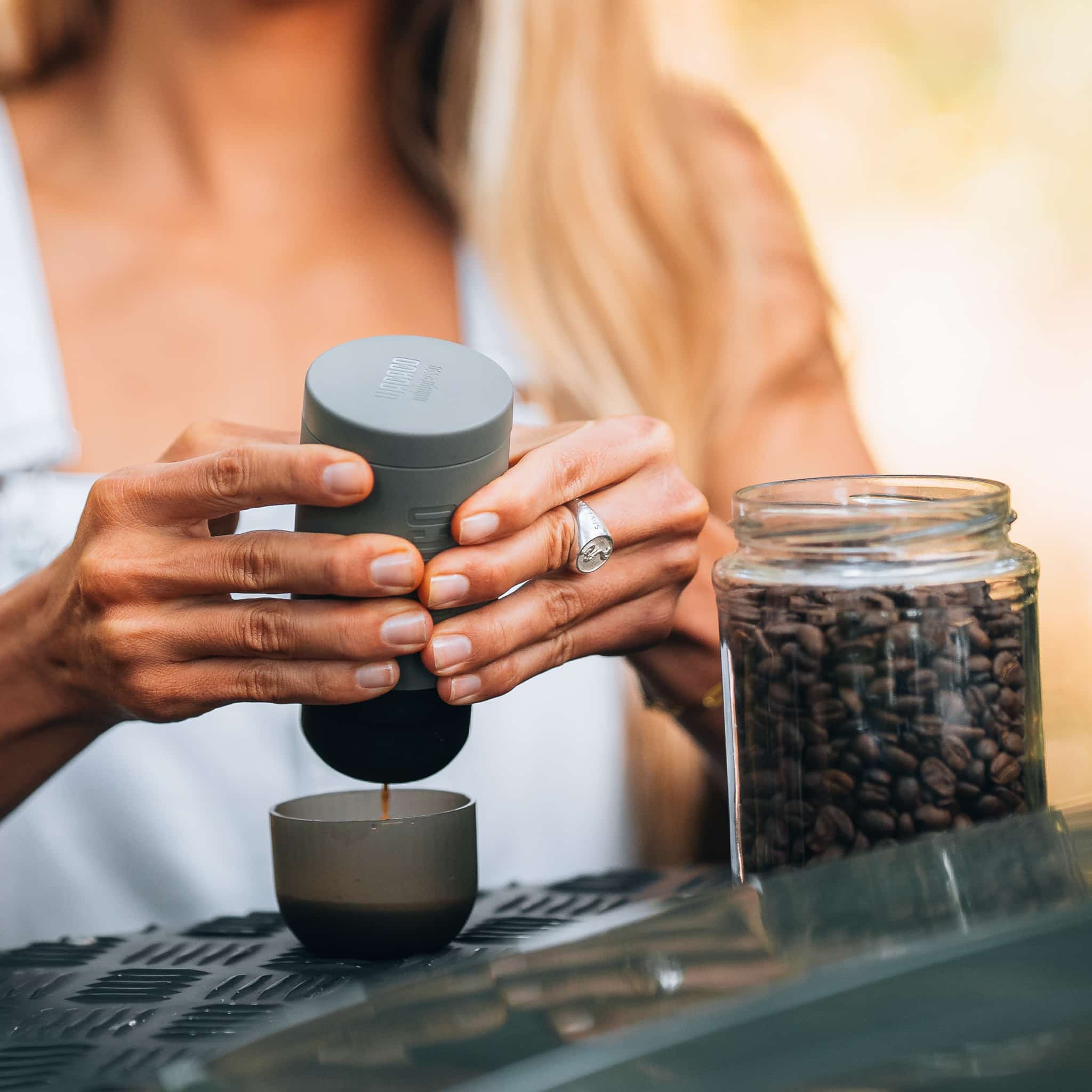 Wacaco MiniPresso GR2 Handheld Espresso Maker | Buy online UK – Sous Chef UK