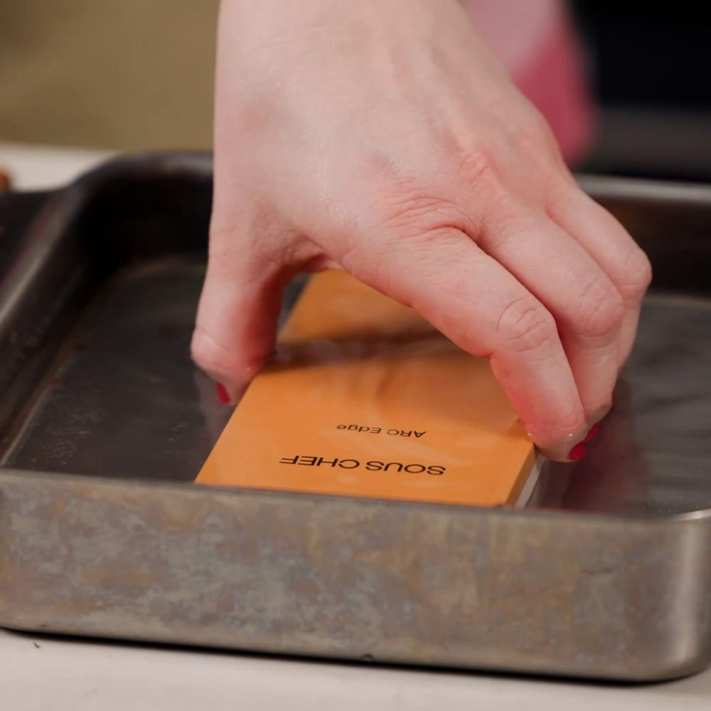 Sous Chef ARC Edge Combination Whetstone Set, 1000/5000 Grit