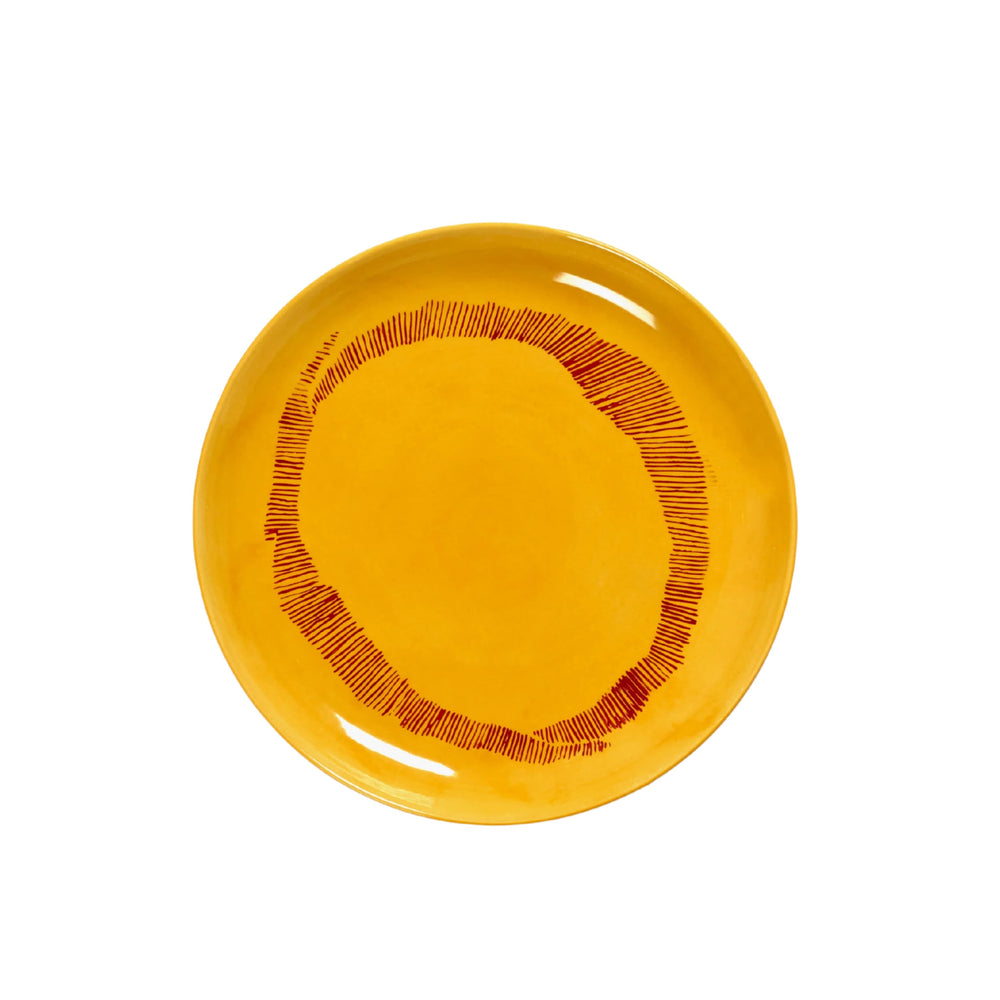 Serax Feast by Ottolenghi Yellow Stripes Small Plate, 19cm