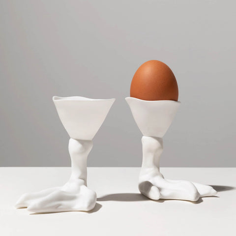 Serax Set of 2 Peking Fine Bone China Egg Cups, 8.5cm
