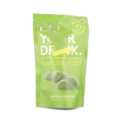 Eat Your Drink Caffeinated Matcha Yuzu Jelly Sweets, 160g