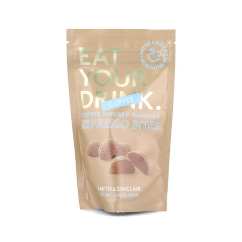 Eat Your Drink Caffeinated Espresso Bites Jelly Sweets, 160g