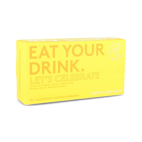 Let's Celebrate 5%ABV Alcoholic Cocktail Jelly Sweets, 140g