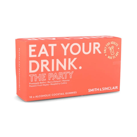 The Party 5%ABV Alcoholic Cocktail Jelly Sweets, 140g