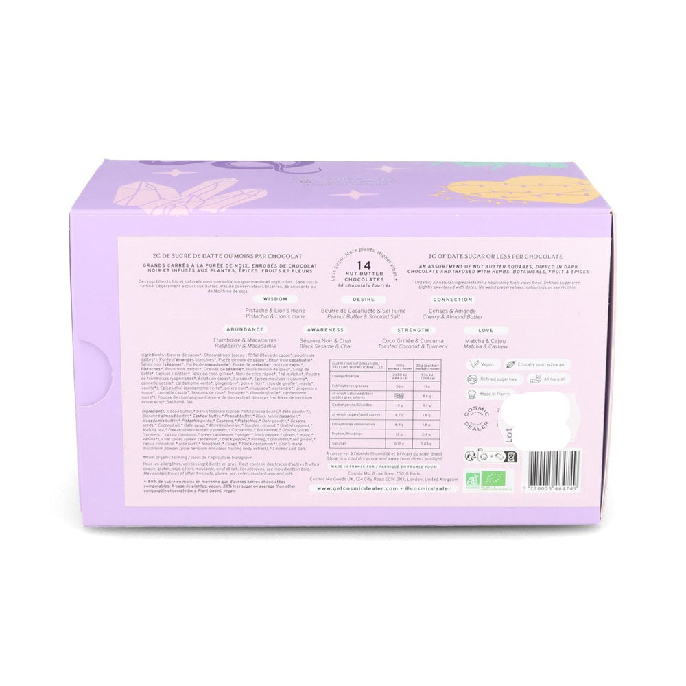 Cosmic Dealer 14 Chakras Chocolate Discovery Box, 280g