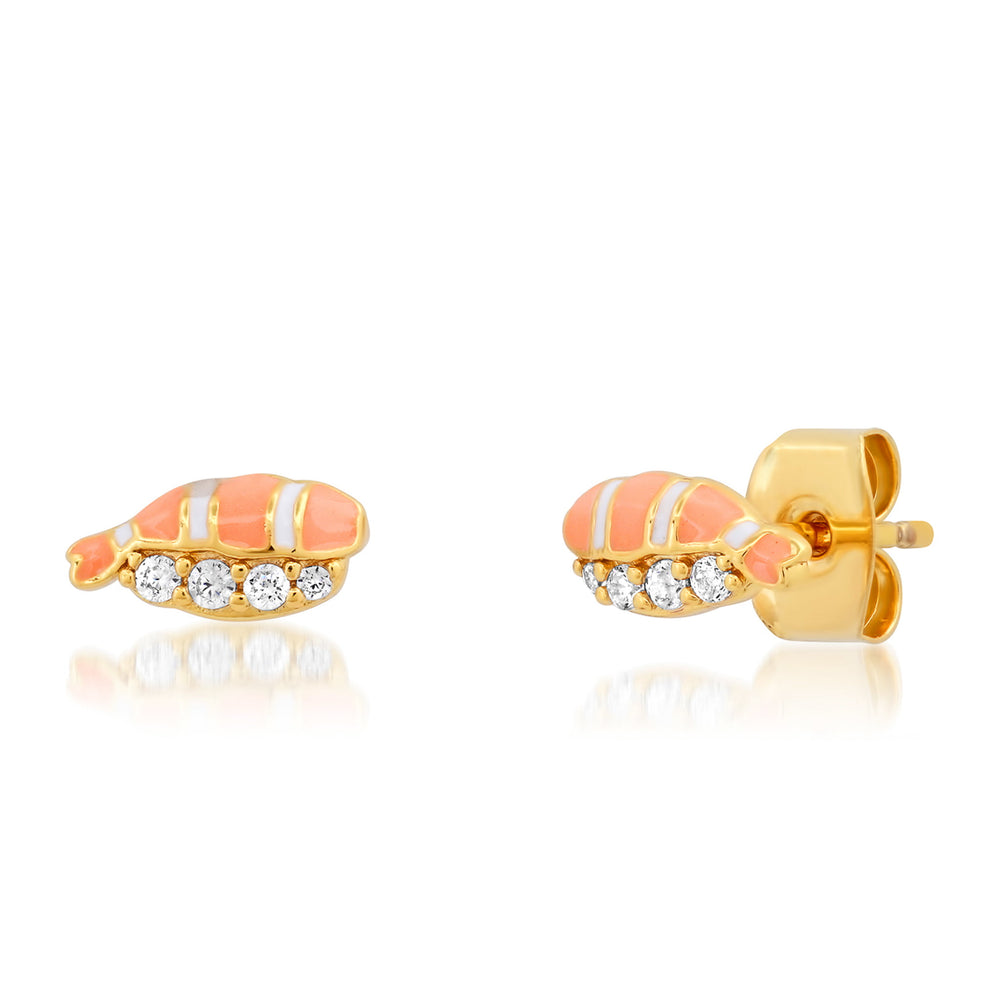 Pair of Shrimp Nigiri Stud Earrings