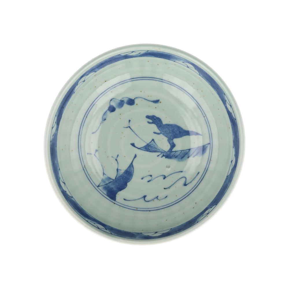 Dinosaur Japanese Bowl, 15.5cm