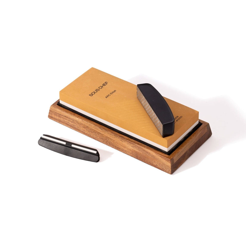 Sous Chef ARC Edge Combination Whetstone Set, 1000/5000 Grit