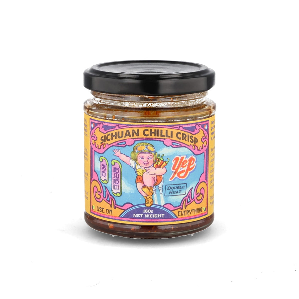 Yep Kitchen Sichuan Chilli Crisp Double Heat, 160g 