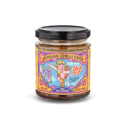 Yep Kitchen Sichuan Chilli Crisp Double Heat, 160g 
