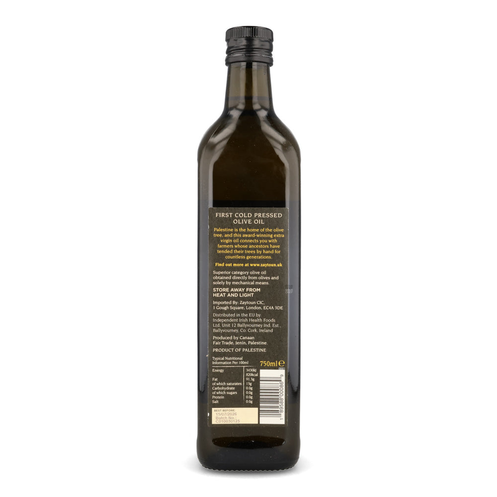 Zaytoun Extra Virgin Olive Oil
