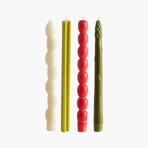 Maison Balzac Set of 4 Assorted Vegetables Candles