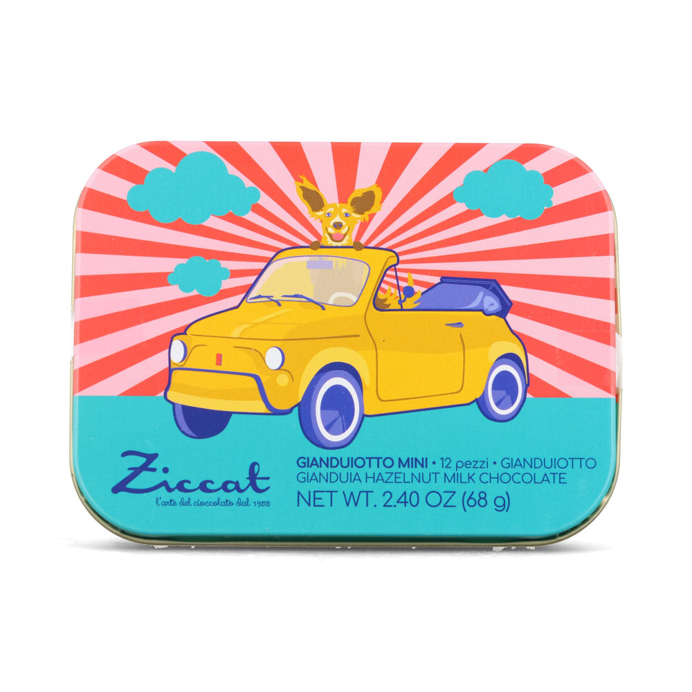 Ziccat Mini Gianduiottami in Cinquecento Tin, 68g