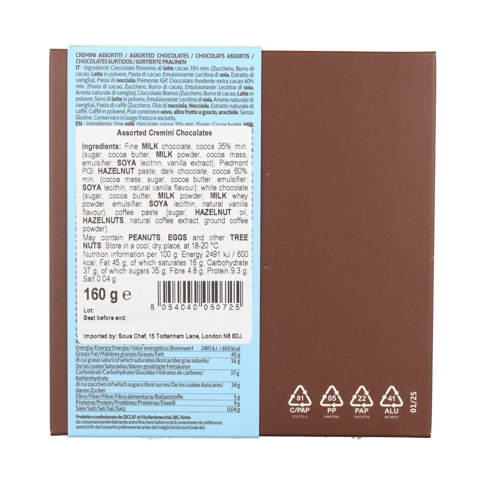 Ziccat Cremini Selection in Box, 160g