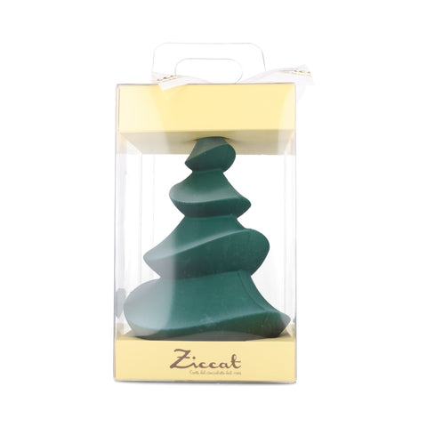 Ziccat Wavy Green Dark Chocolate Christmas Tree, 250g