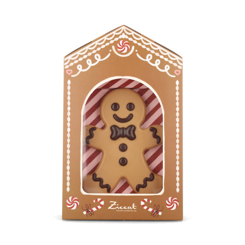 Ziccat Caramel Chocolate Gingerbread Man, 200g