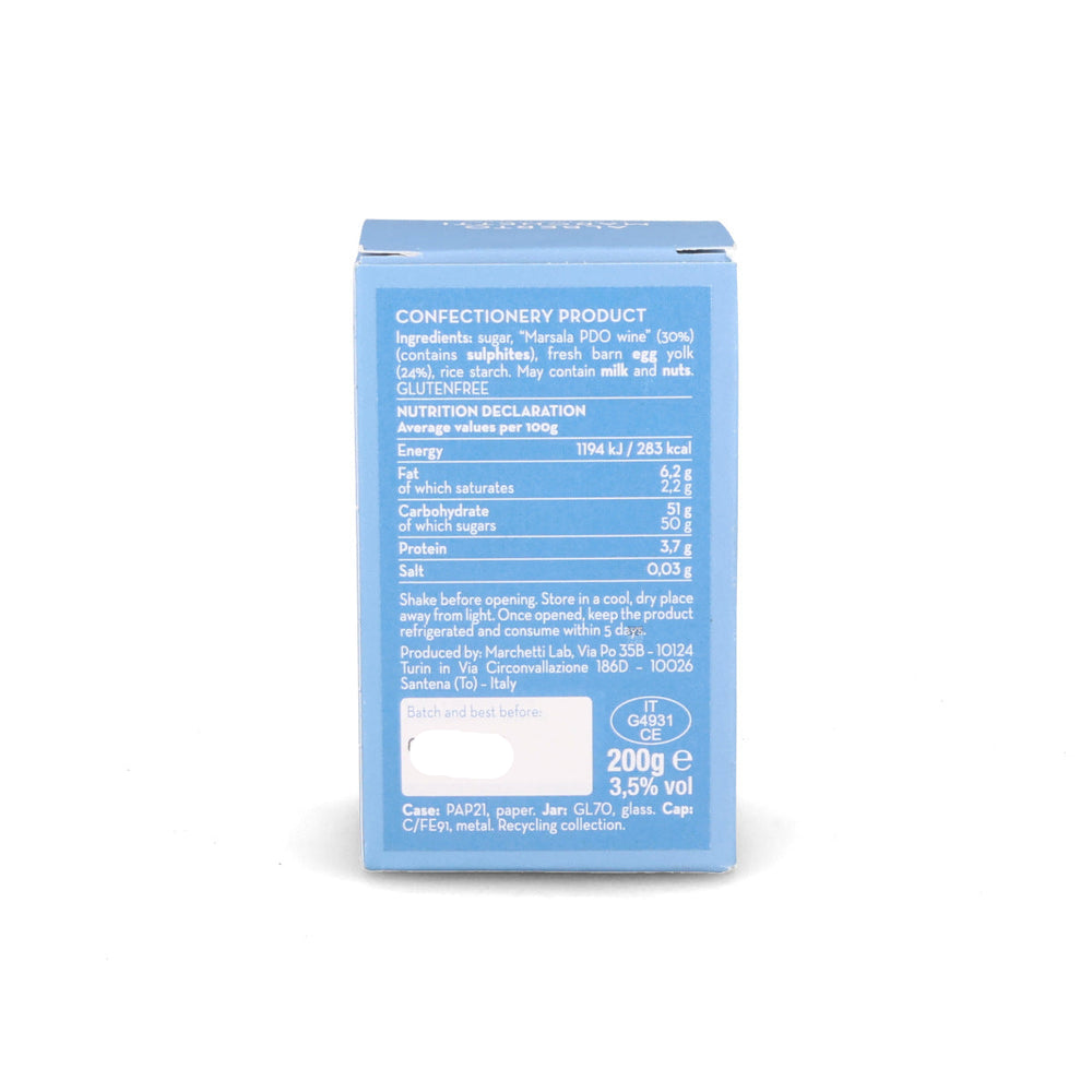 Zaba Traditional Italian Zabaione with Marsala, 200g