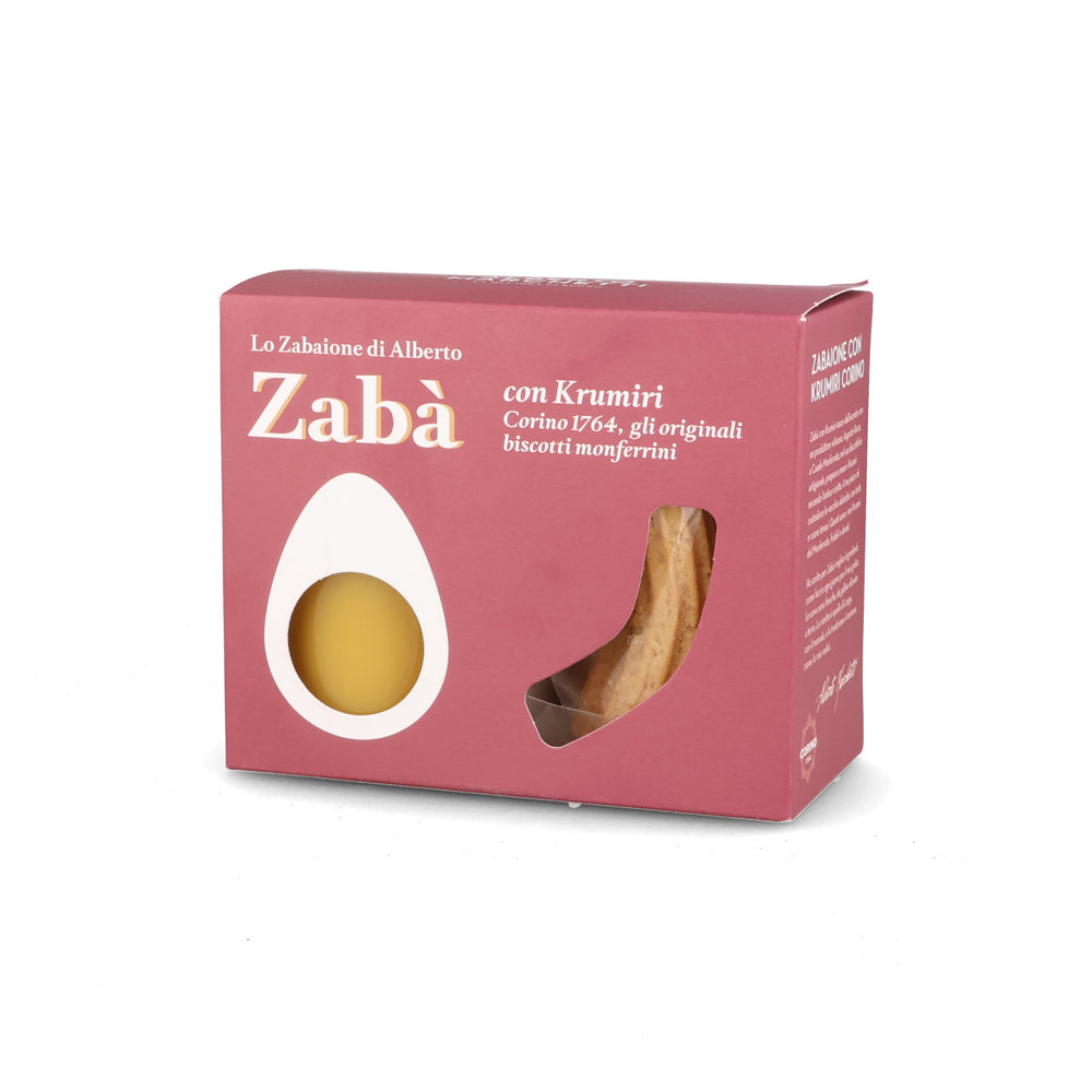 Zaba Traditional Italian Zabaione with Marsala & Krumiri, 190g