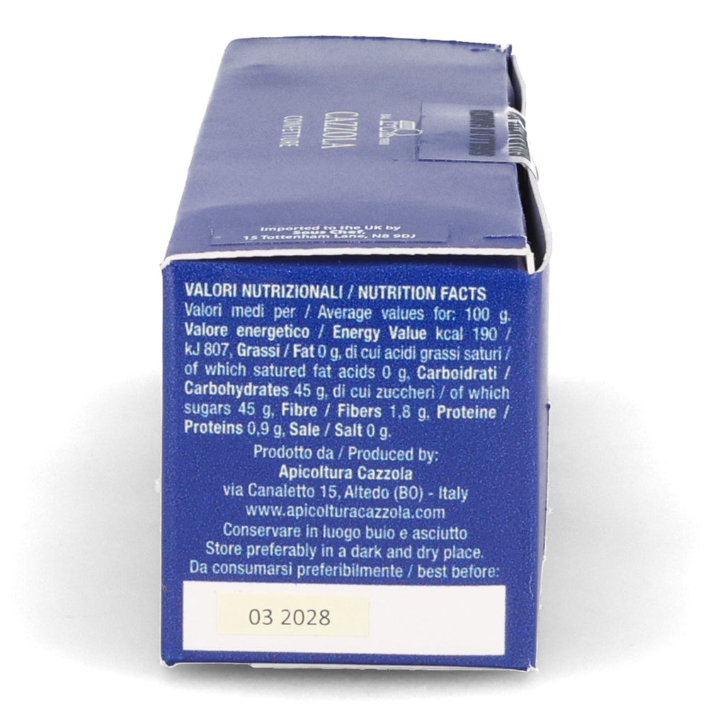 Apicoltura Cazzola Apricot, Blueberry & Peach Jam Trio, 3 x 40g