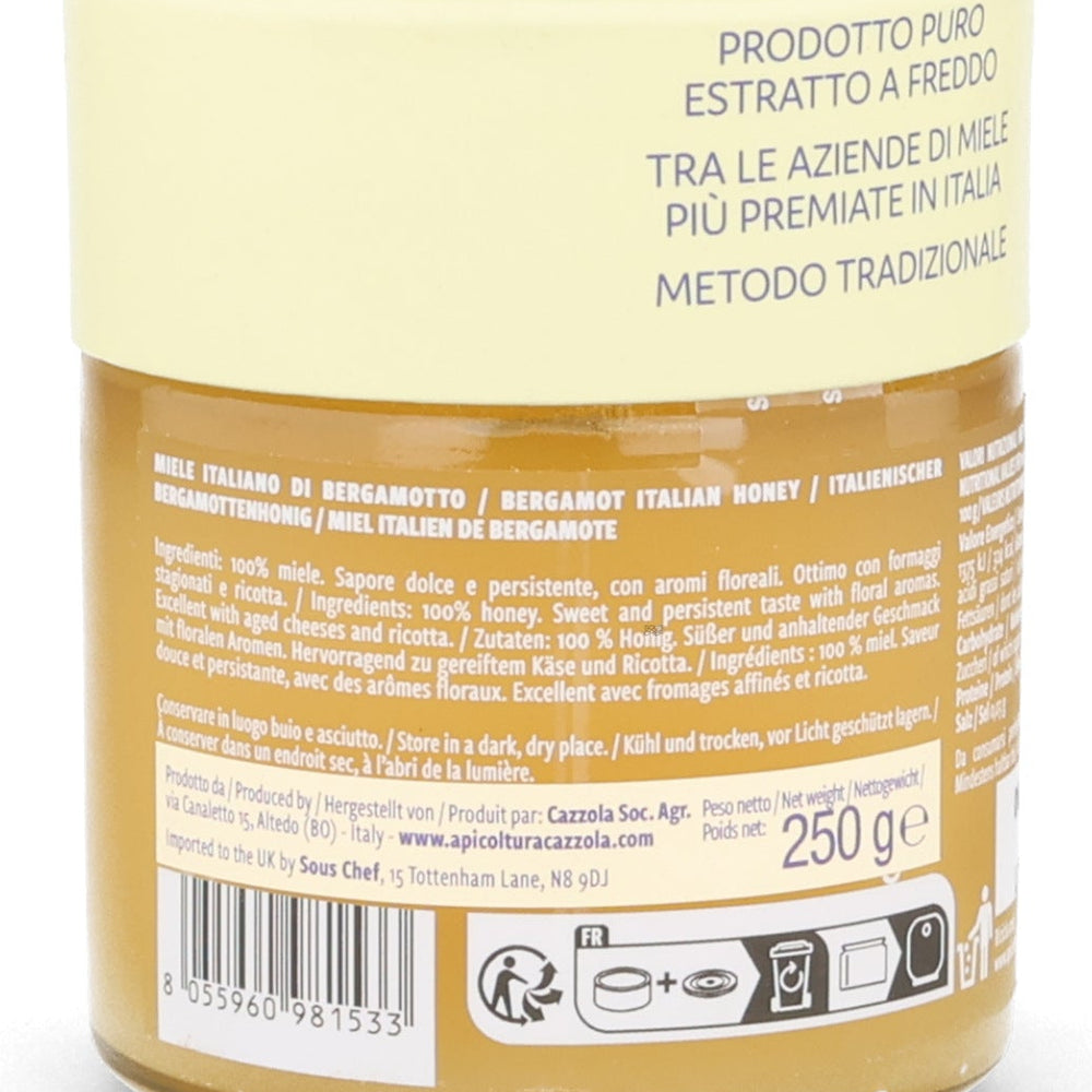Apicoltura Cazzola Bergamot Honey, 250g