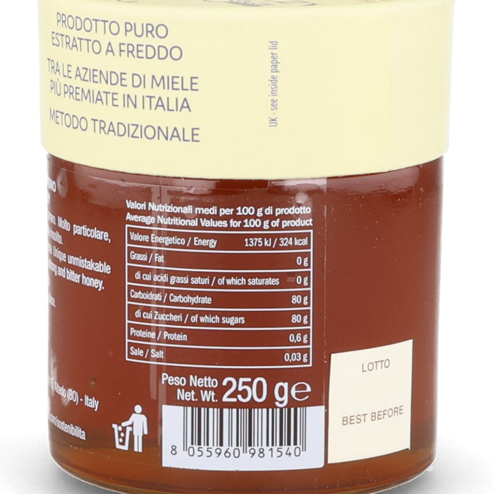 Apicoltura Cazzola Chesnut Honey, 250g
