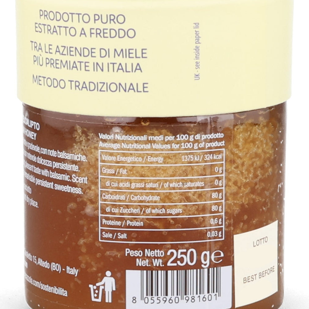 Apicoltura Cazzola Eucalyptus Honey, 250g