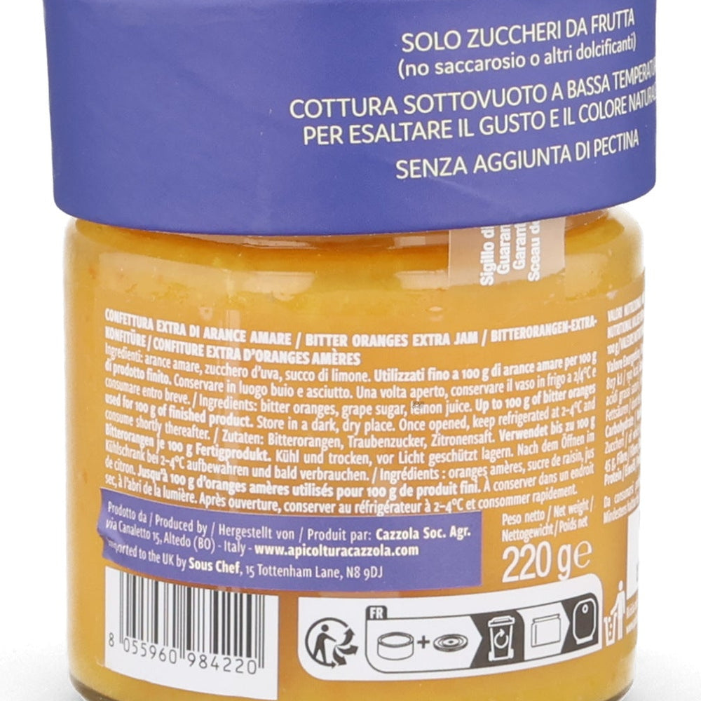 Apicoltura Cazzola Bitter Orange Jam, 220g