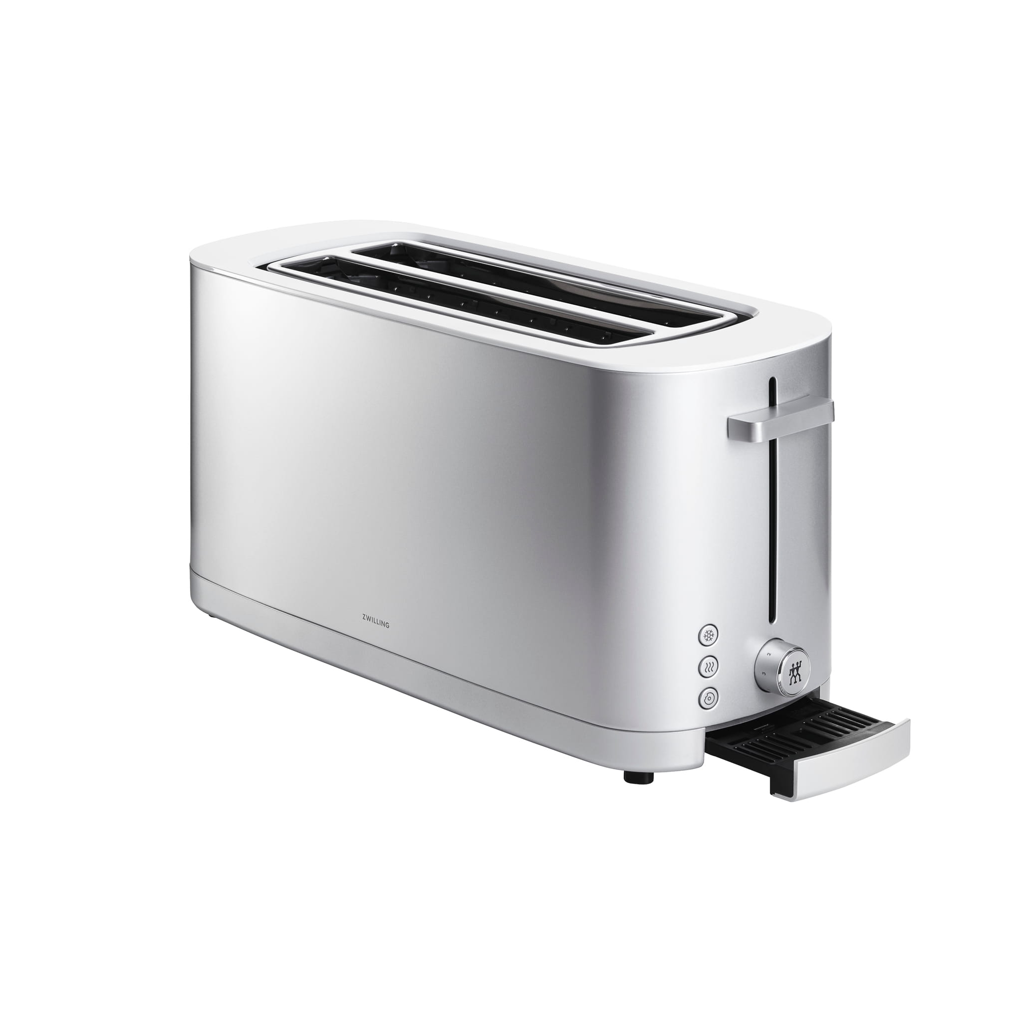 Zwilling Enfinigy Silver Toaster, 2 Long Slots