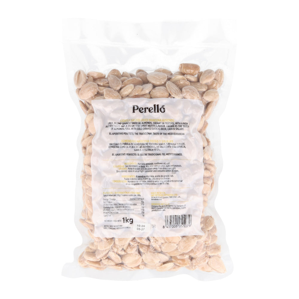 Perello Salted Marcona Almonds, 1kg