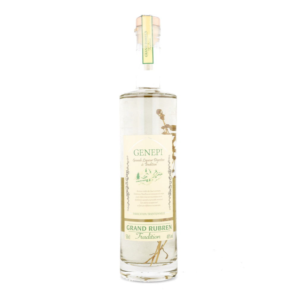 Grand Rubren Premium Genepi Haute from Provence 40% ABV, 500ml