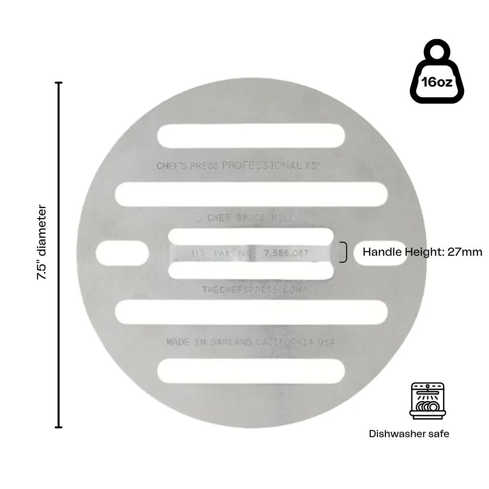 The Round Chef's Press, 16oz