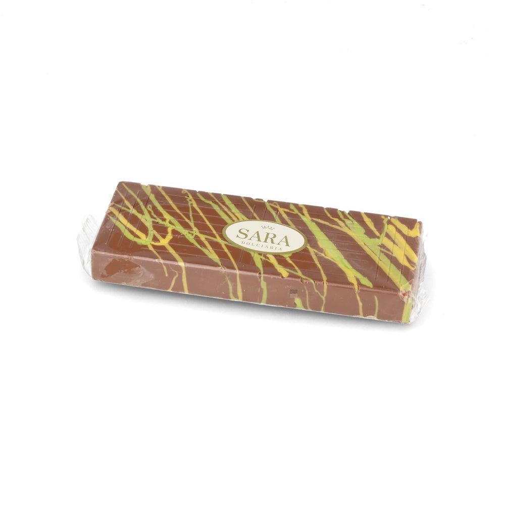 Dubai Style Chocolate Bar Milk Chocolate, Pistachio & Kunafa