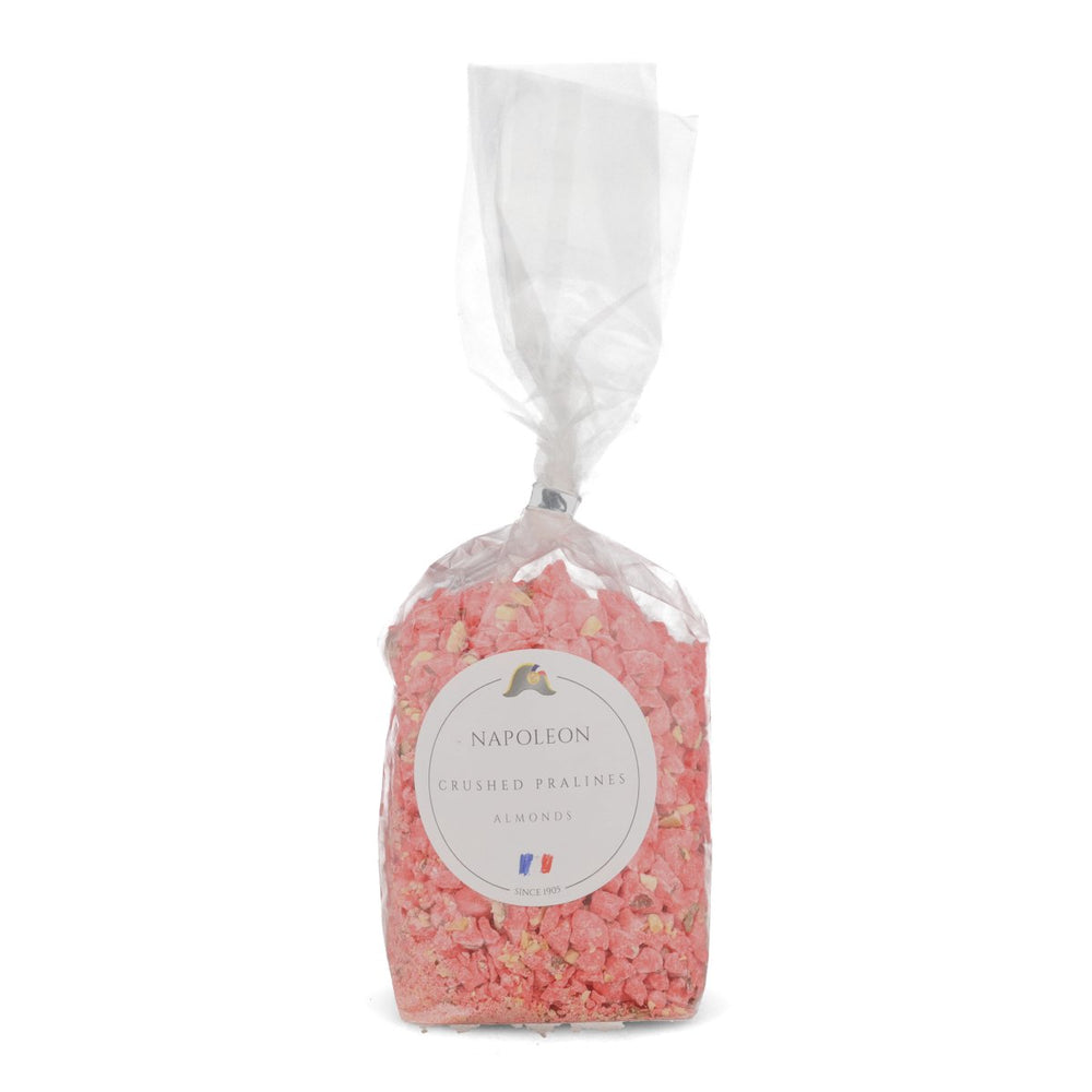 Crushed Pink Pralines 10% Almonds, 500g