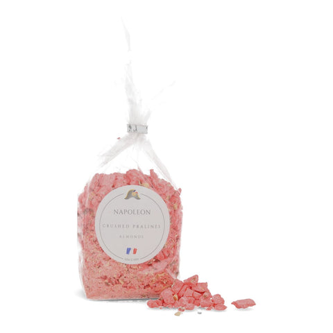 Crushed Pink Pralines 10% Almonds, 500g